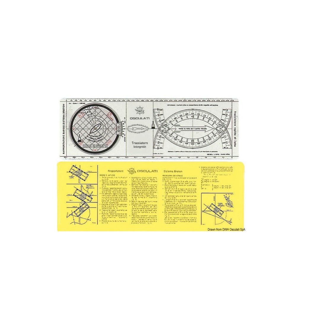 Regolo tracciatore integrale mm.350 (26.142.85)