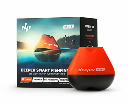 Deeper Sonar Wi-Fi Fishfinder Start, ecoscandaglio Portatile per Smartphone iPho