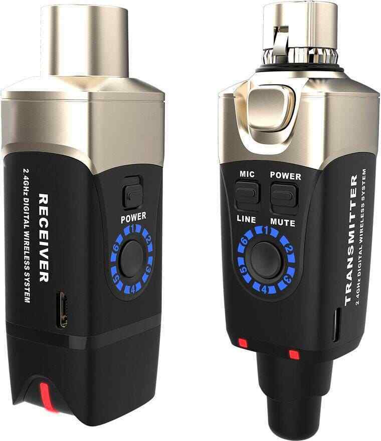 Xvive Kit Ricevente + Trasmettitore Wireless 2.4 Ghz per Microfoni XLR Xvive U3