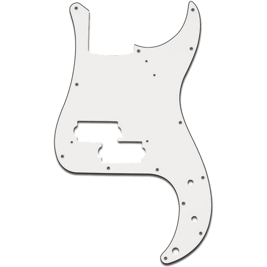Basso - Ez1106w Battipenna Precision Bass-« Style Bianco