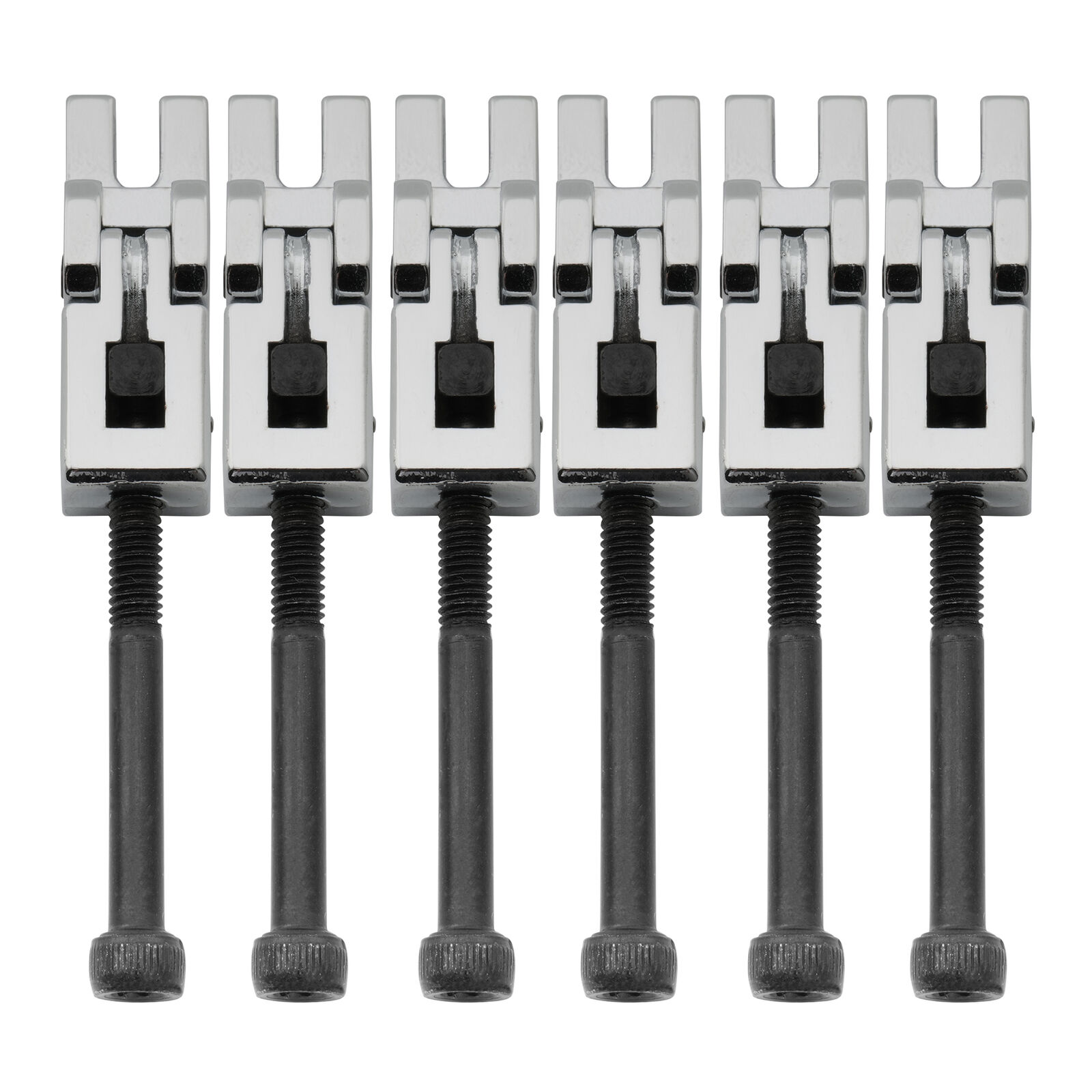 Musiclily Pro Chrome 10.8mm Guitar Saddles For Floyd Rose Locking Tremolo Bridge