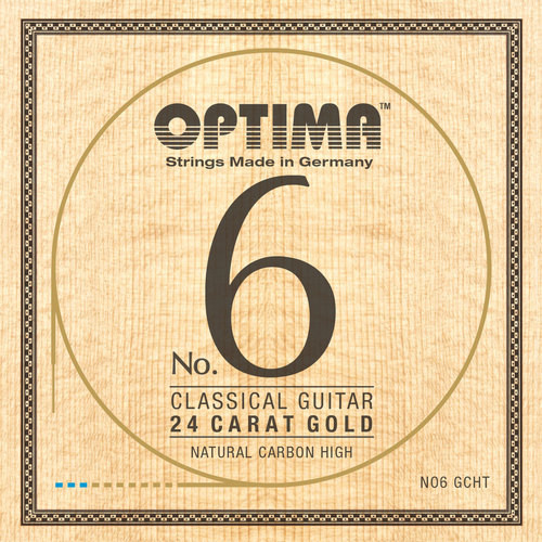 Chitarra Classica - Corde - Corde Per Chitarra Classica No. 6 24 Karat Gold -...