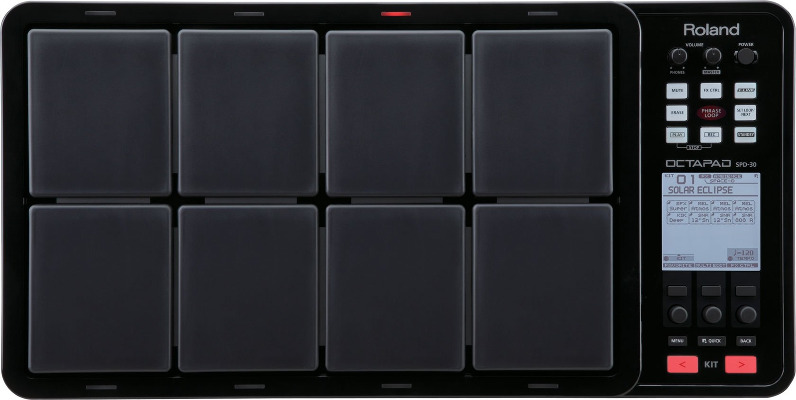 Roland OCTAPAD SPD-30-BK Digitale Pad Percussione Ottimizzate per Sounds