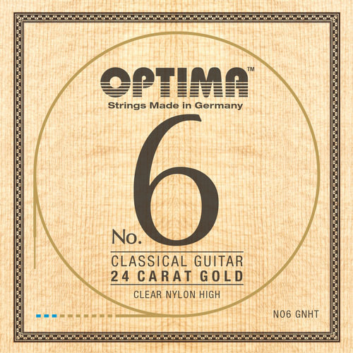 Chitarra Classica - Corde - Corde Per Chitarra Classica No. 6 24 Karat Gold -...