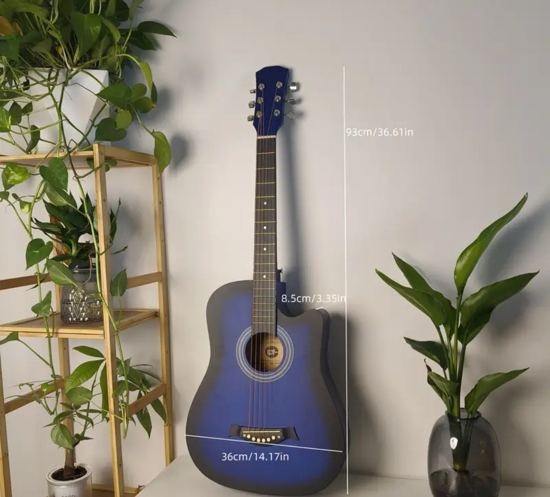 Chitarra 38 Pollici opaca-ottima per principianti
