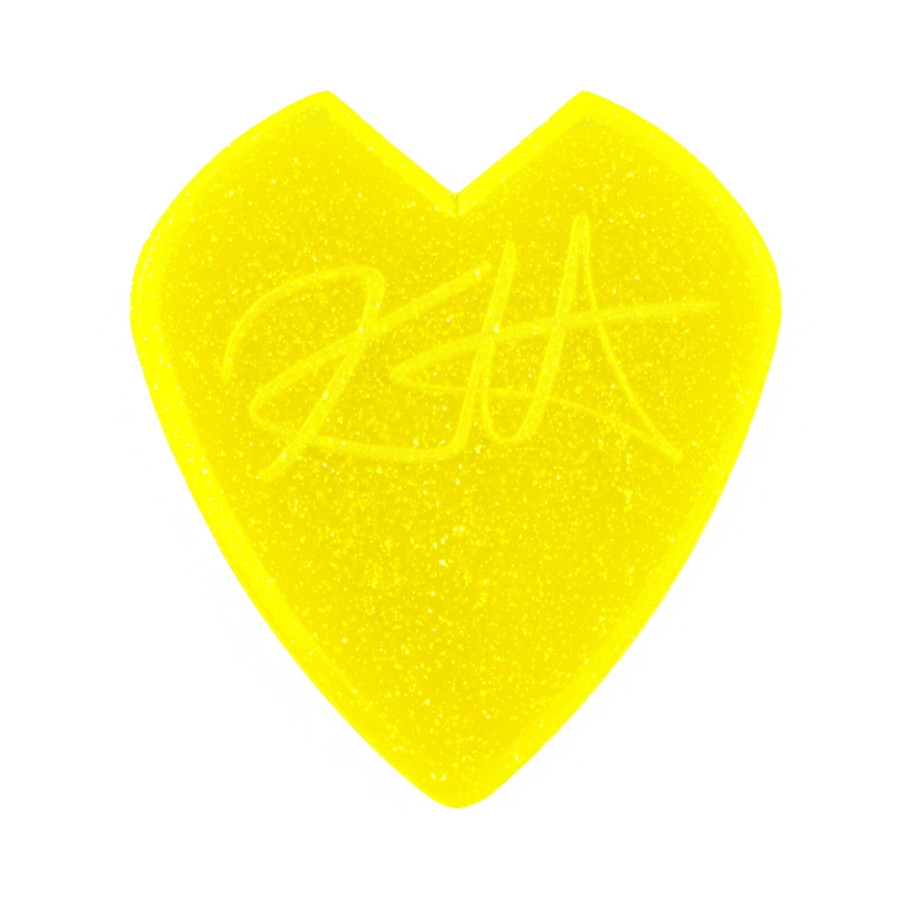 Plettro - 47rkh3nys Kirk Hammett Jazz Iii Yellow Glitter Refill Bag/24