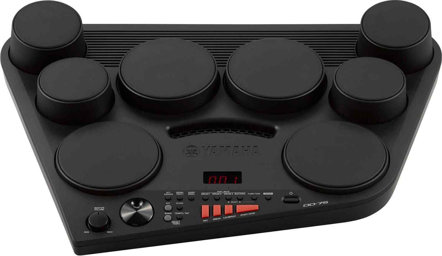 Batteria Elettronica Yamaha Portatile 8 Pad 32 Note Jack 3.5 mm Nero DD-75