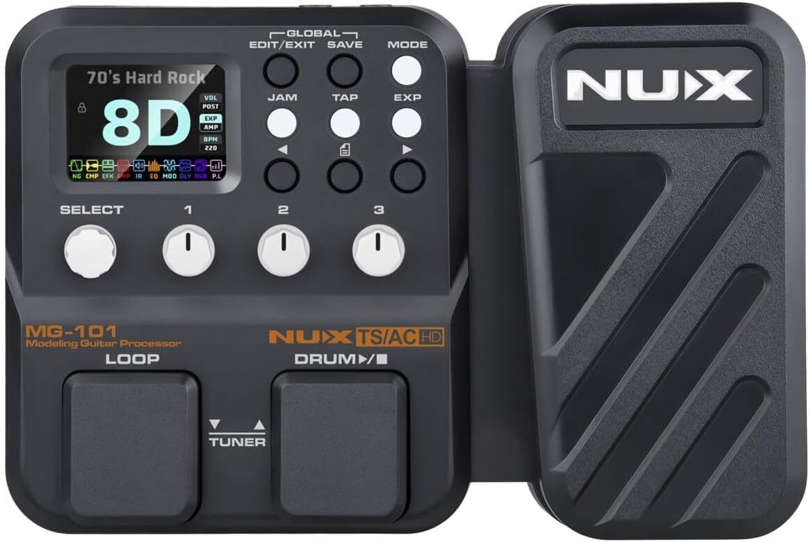 NUX Mg-101 PEDALIERA MODELER PER CHITARRA