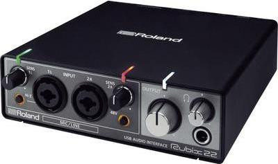 Roland Rubix22 - Desktop - Nero - USB - 24 bit/192kHz - 4414896192 kHz - USB (41
