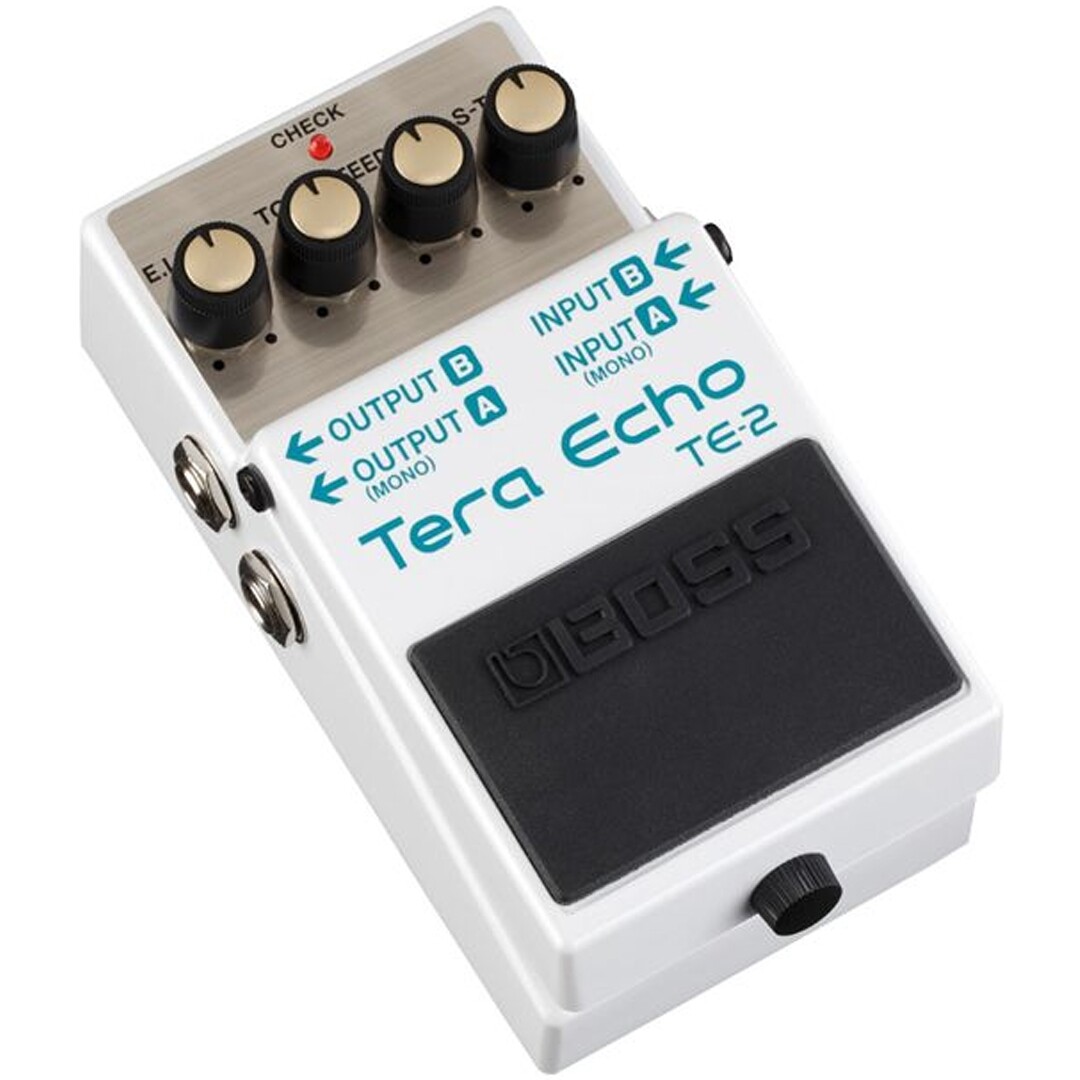 BOSS TE-2 Tera Echo Pedale Effetto Echo per Chitarra