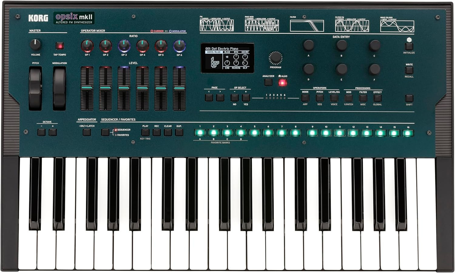 KORG Opsix Mk2 - SINTETIZZATORE POLIFONICO 37 TASTI