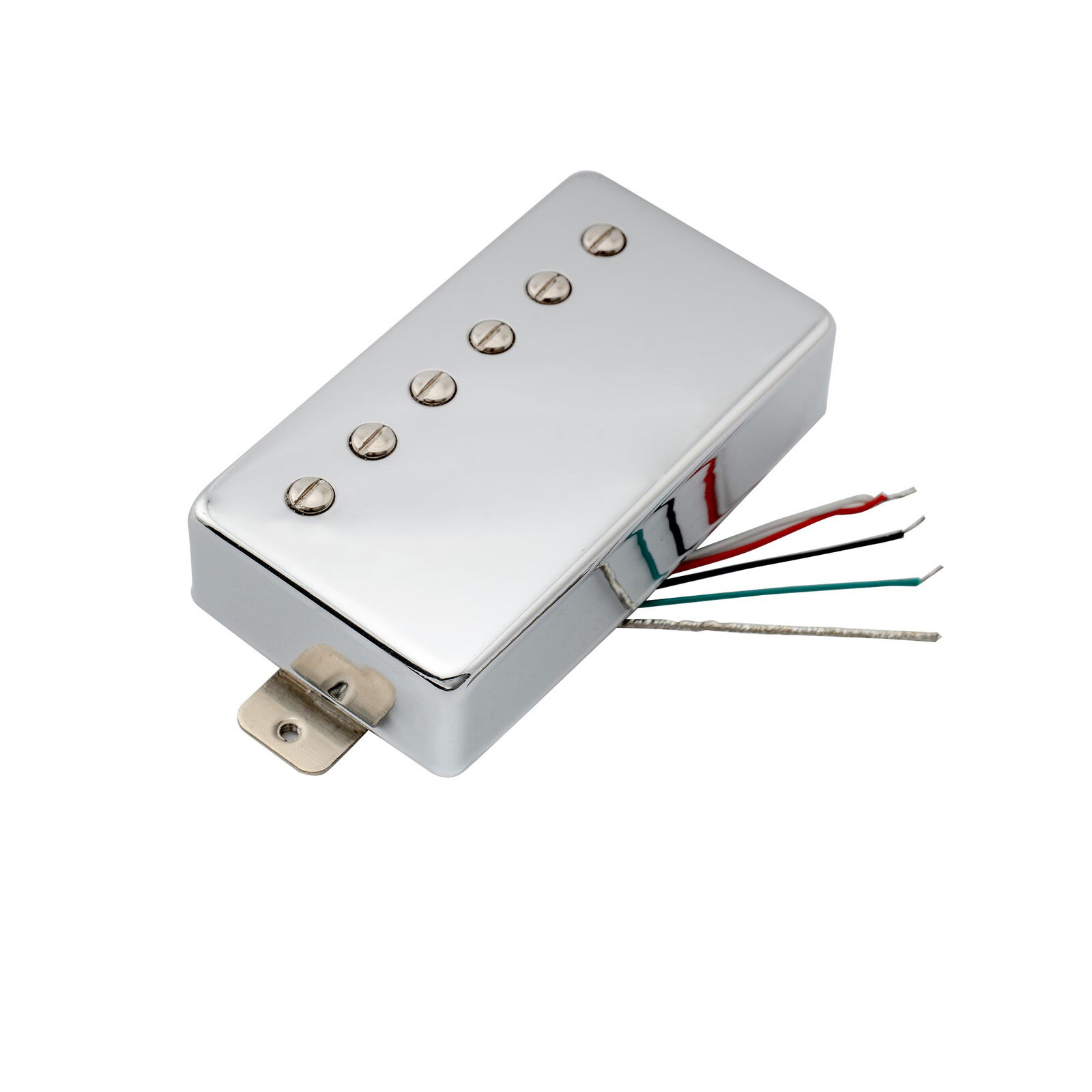 Artec LPA210 Chrome Alnico 5 Covered Humbucker Neck Pickup For Les Paul Guitar