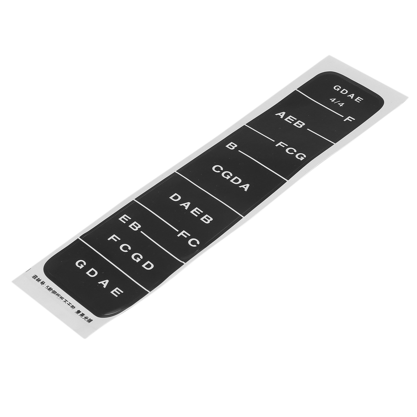 10Pcs Violino Discente Principiante Collo Note Diteggiatura Grafico Tastier3700