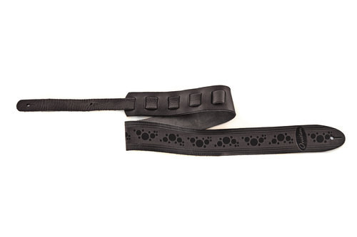 Chitarra - Tracolla - Tracolla Per Chitarra Pelle Premium - Black