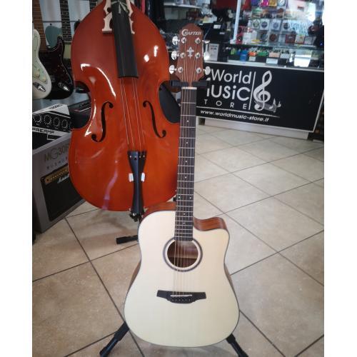 Crafter HD-100CE  CHITARRA ACUSTICA ELETTRIFICATA CUTAWAY NATURALE
