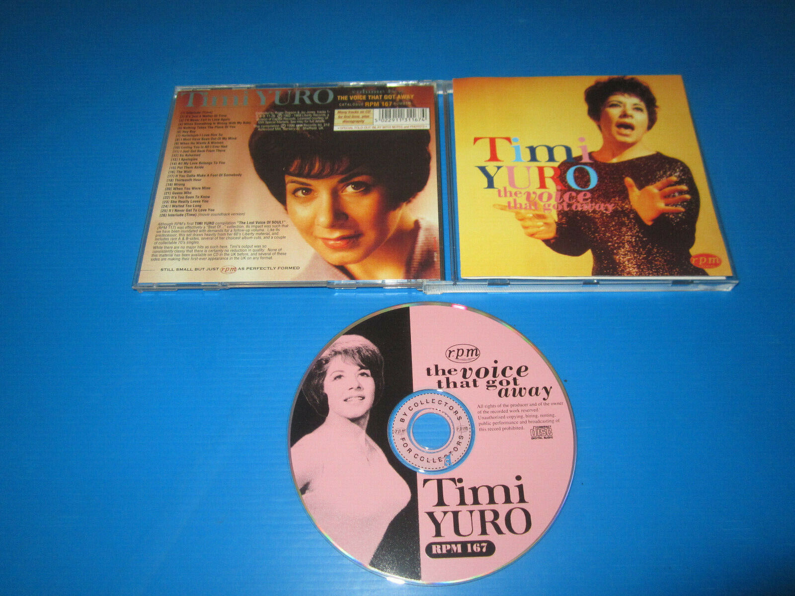 TIMI YURO VOL.2- THE VOICE THAT GOT AWAY-RPM 167,NM/NM,BOOKLET 1996 UK