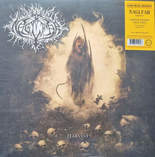 Naglfar – Harvest -  LP SIGILLATO (SEALED) COLORED GOLD LIMITED EDITION