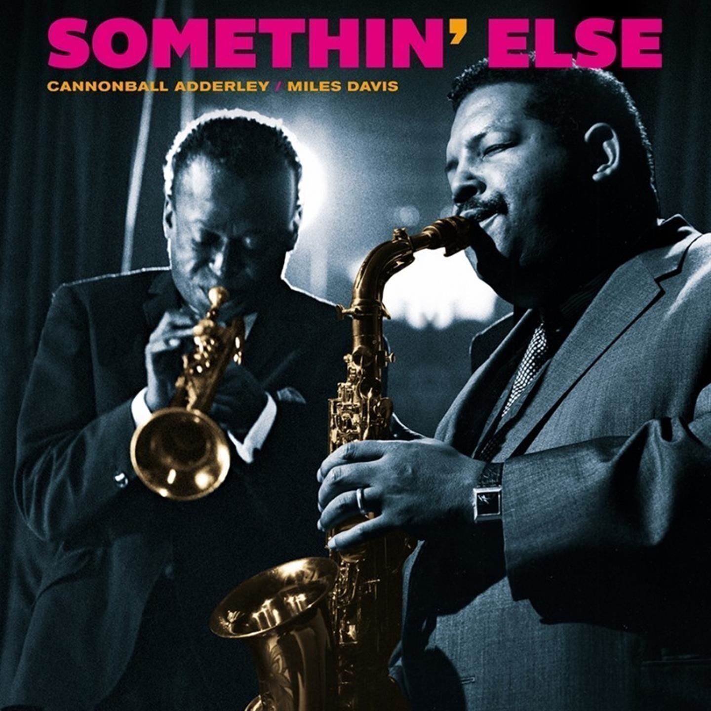 Vinile Cannonball Adderley - Somethin Else (+1 Bonus Track) (Solid Blue Vinyl)
