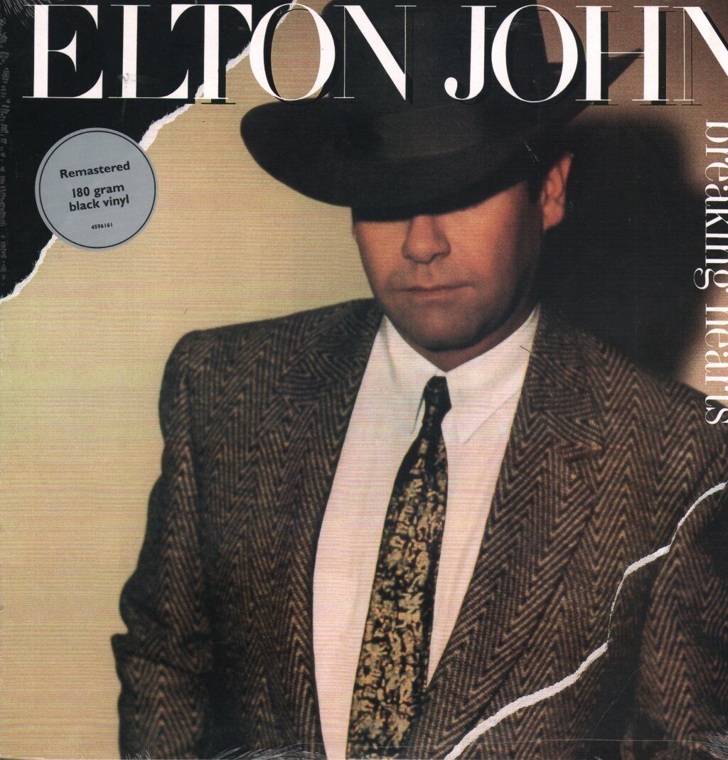 Elton John Breaking Hearts LP vinyl Europe Universal 2022 Remastered 180g black