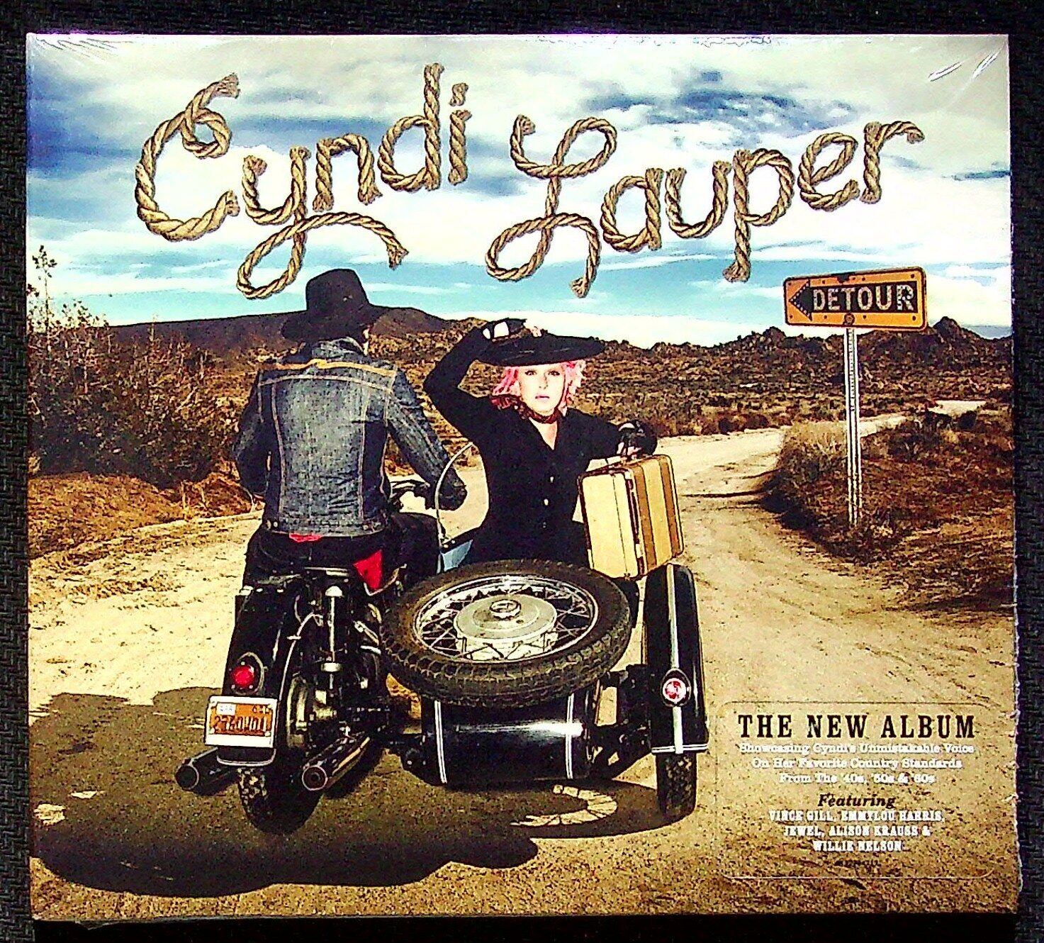 Cyndi Lauper Detour Cd Sealed Digipack Australian Edition