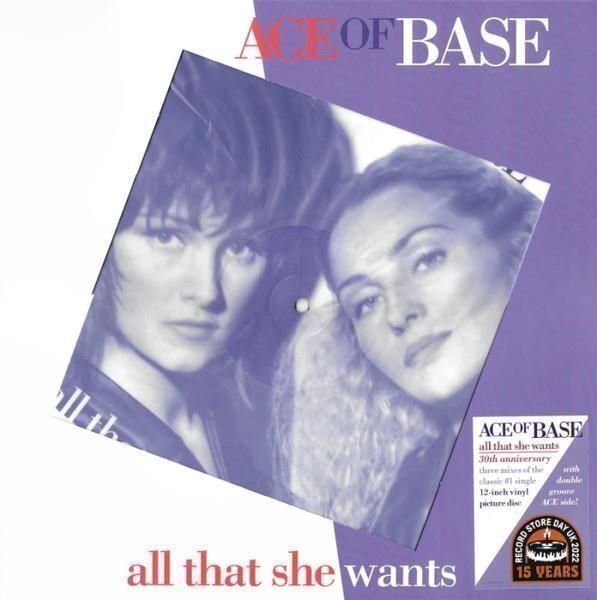 Vinile Ace Of Base - All That She Wants (Picture Disc) (Rsd 2022) (Ep 12")