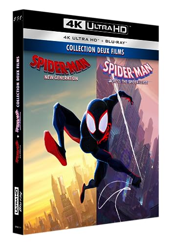 Spider-Man: New Generation + Across The Spider-Verse [4K Ultra Hd + Blu-Ray]
