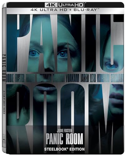 Panic Room - 4K Steelbook (1 Bd 4K + 2 Bd Hd)