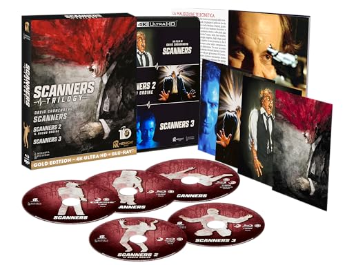 Scanners Trilogy (4K Uhd + 4 Blu-Ray)