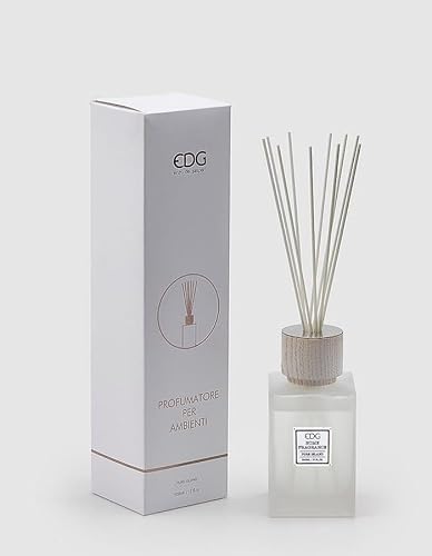 Edg Enzo De Gasperi Enzo De Gasperi Profumatore Bottiglia Quadrata Satin 500 Ml H 17 Cm Pure Island Scatola Regalo