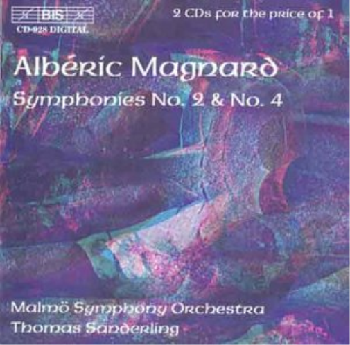 Alberic Magnard Symphonies Nos.2 and 4/malmo So/sanderling (CD) Album