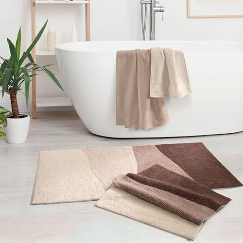 Gabel Dune Tappeto Bagno In Spugna Cm. 60 X 100, Beige 520, Cm. 60 X 100