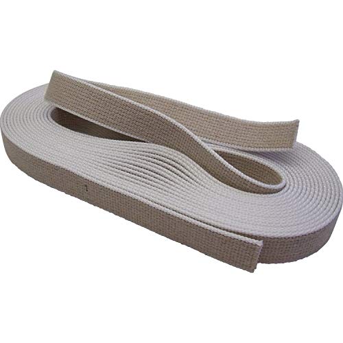 Tldshop 2Pz X Cintino Per Tapparella - Cinta Tapparella - Bianco/Beige Leggero - 7 Mt
