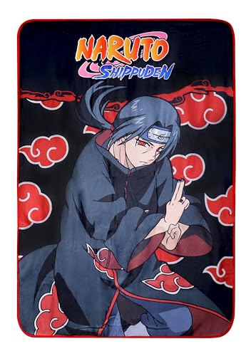 Sd Toys Itachi Coperta In Pile 100 X 150 Cm Naruto