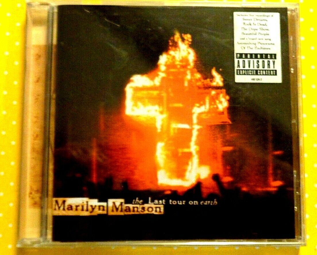 MARILYN MANSON  -  THE LAST TOUR ON EARTH  -  CD 1999  NUOVO E SIGILLATO