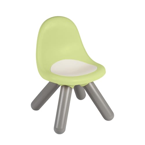 Smoby Life - Sedia Per Bambini Verde, Realizzata In Materiale Riciclato, Resistente Ai Raggi Uv, Plastica Resistente, Per Interni Ed Esterni, A Partir