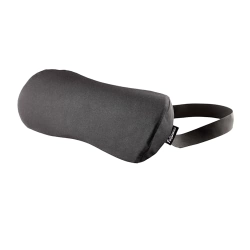 Fellowes Cuscino Lombare Breyta - Supporto Ergonomico Per La Schiena, Cinghia Regolabile, Compatto E Portatile, Da Materiale Riciclato, Garanzia Di 5