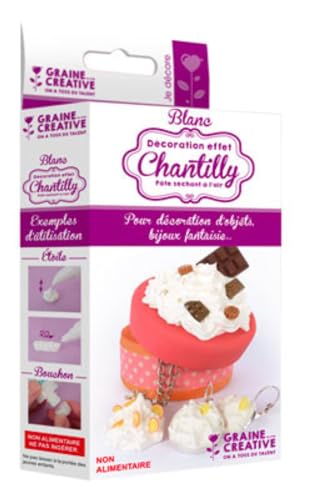 Dtm - Tubetto Per Decorazioni, Motivo: Crema Chantilly Artificiale, Non Commestibile, Colore: Bianco