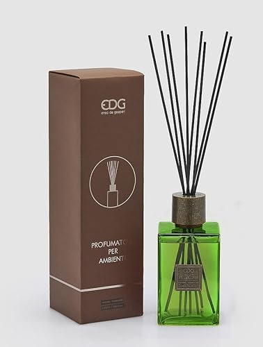 Edg Enzo De Gasperi Enzo De Gasperi Profumatore Bottiglia Quadrata 1.200 Ml H 22 Cm Herbal Treasure Scatola Regalo