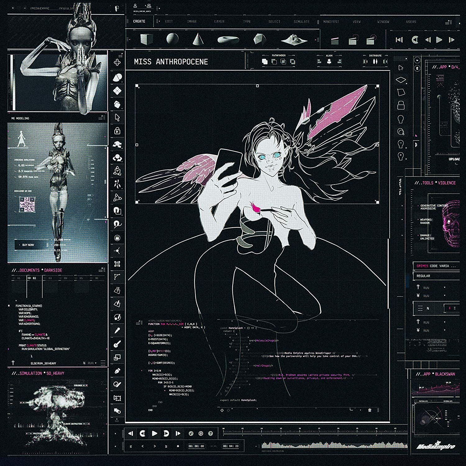 Audio Cd Grimes - Miss Anthropocene