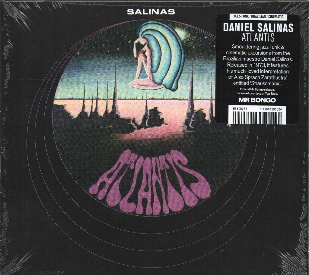 Daniel Salinas Atlantis CD UK Mr Bongo 2022 Riedizione Del Classico Del 1973, In