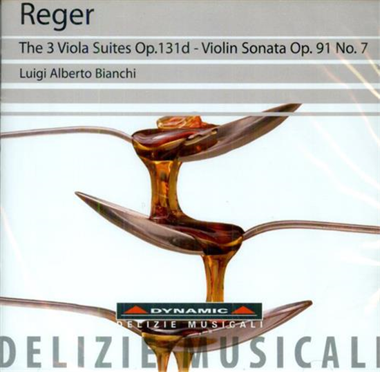 Reger,Max. - The 3 Viola Suites Op. 131d. Violin Sonata Op. 91, No. 7. Luigi Alb