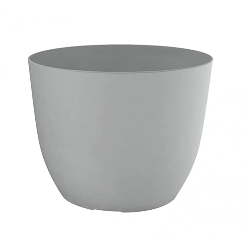 Nicoli Vaso Conca Pure Grigio 38,3X30 H Cm