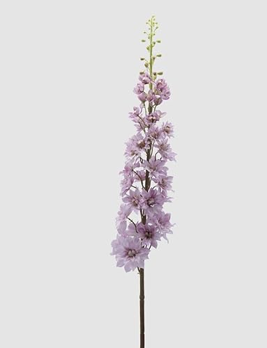 Edg Enzo De Gasperi Enzo De Gasperi Ramo Delphinium Artificiale H 135 Cm Mauve
