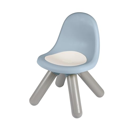 Smoby Life - Sedia Per Bambini Blu, Realizzata In Materiale Riciclato, Resistente Ai Raggi Uv, Plastica Resistente, Per Interni Ed Esterni, A Partire