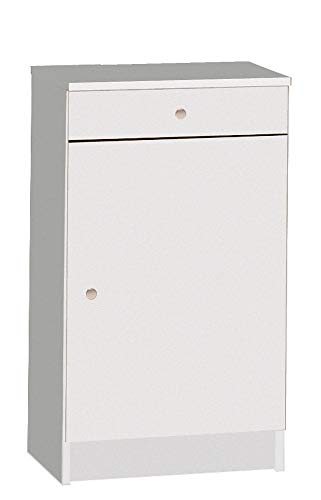 Sarmog Kit Mobile Multiuso H80 L46 P34 Cm Finitura Bianco Liscio 222K