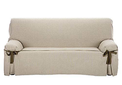 Martina Home Copridivano Milan Con Fiocchi 3 Posti 3 Posti Lino