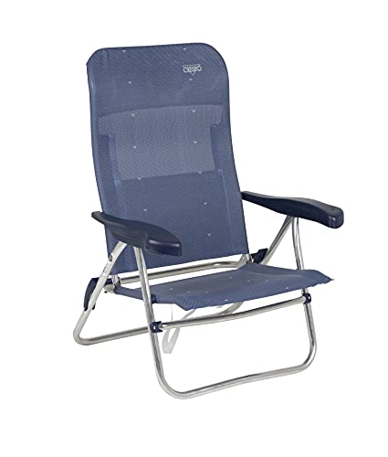 Crespo Silla Playa Aluminio, Desmontable (Multifibra)