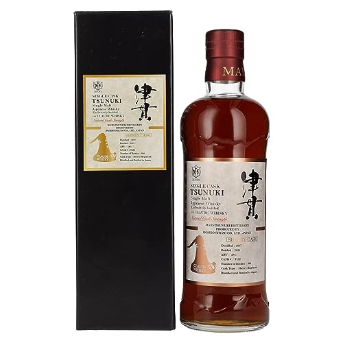 Mars Tsunuki Single Cask Malt Sherry Cask For Claude Whisky 2017 58% Vol. 0,7L In Giftbox