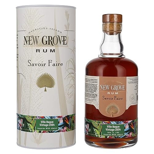 New Grove Savoir Faire Ville Bague Vintage 16 Years Old 2004 45% Vol. 0,7L In Giftbox
