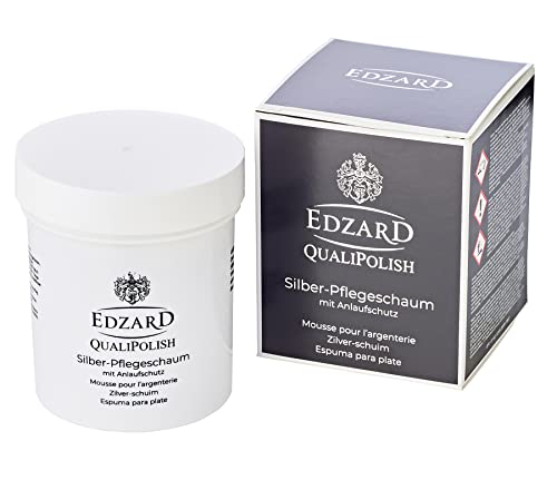 Edzard Qualipolish Schiuma Per Pulire Argento Antiossidante, Contenuto 200 Grammi